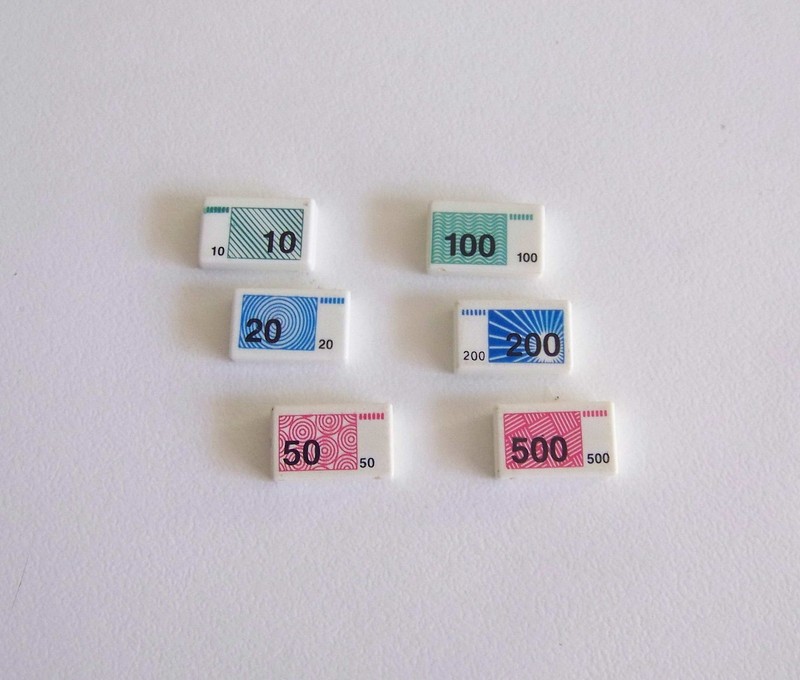 Playmobil (R11133) Commerce - Lot De 6 Billets De Banque 3200 4398 4402 4480