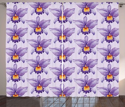 Purple Curtains 2 Panel Set Home Decoration 5 Sizes Available Window Drapes
