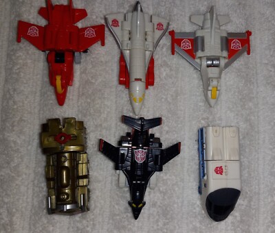 2005 Transformers Universe MicroMaster Aerialbots Sixtrain Mini Robots Figures 