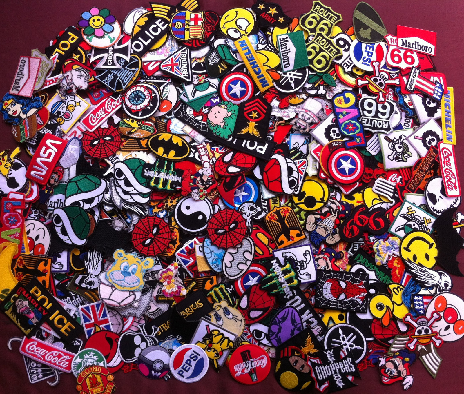 Random patches. Random patches