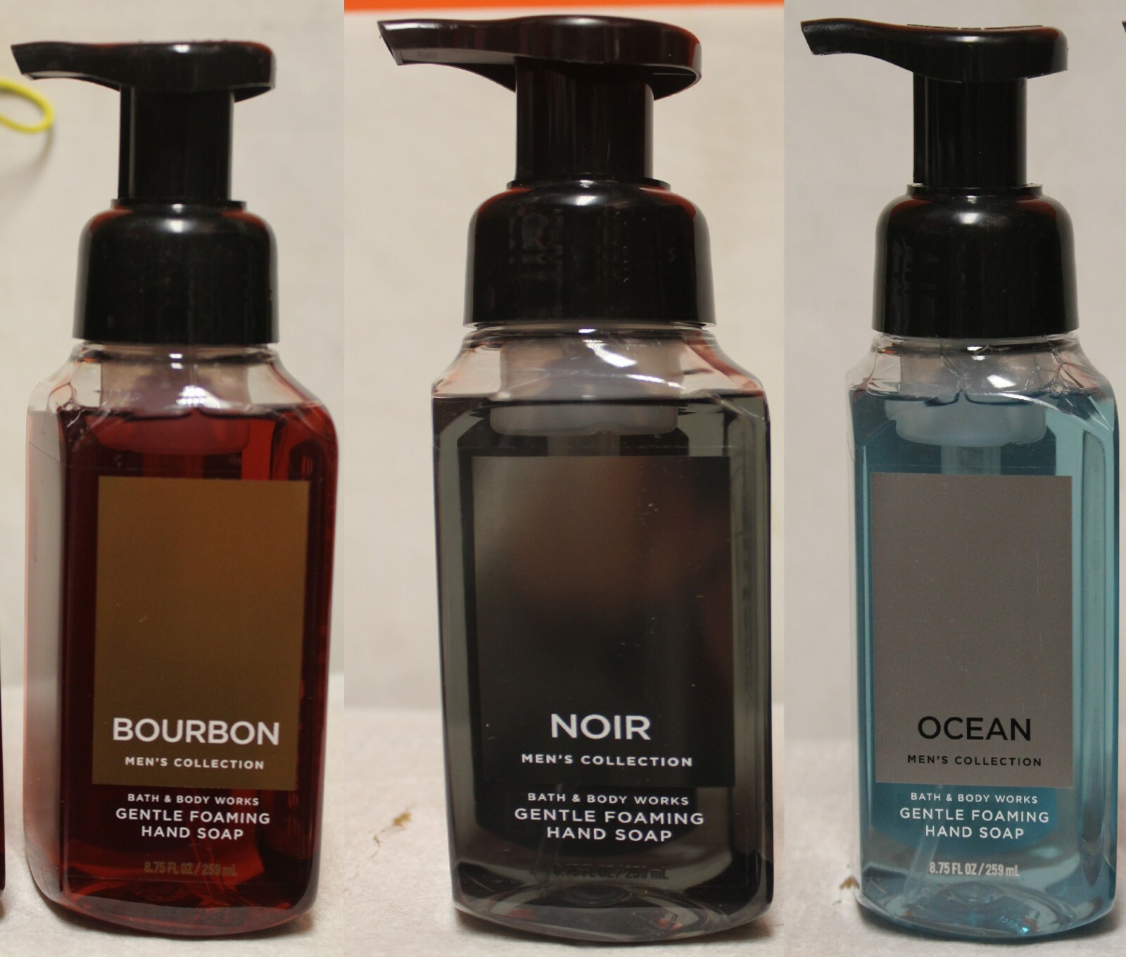Bath and Body Works OCEAN BOURBON NOIR Men's Collection