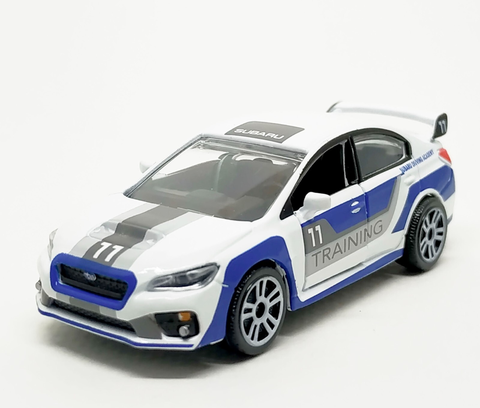 Majorette WRX 12台セット Majorette Subaru WRX STI Training no.11 White 1:58 3