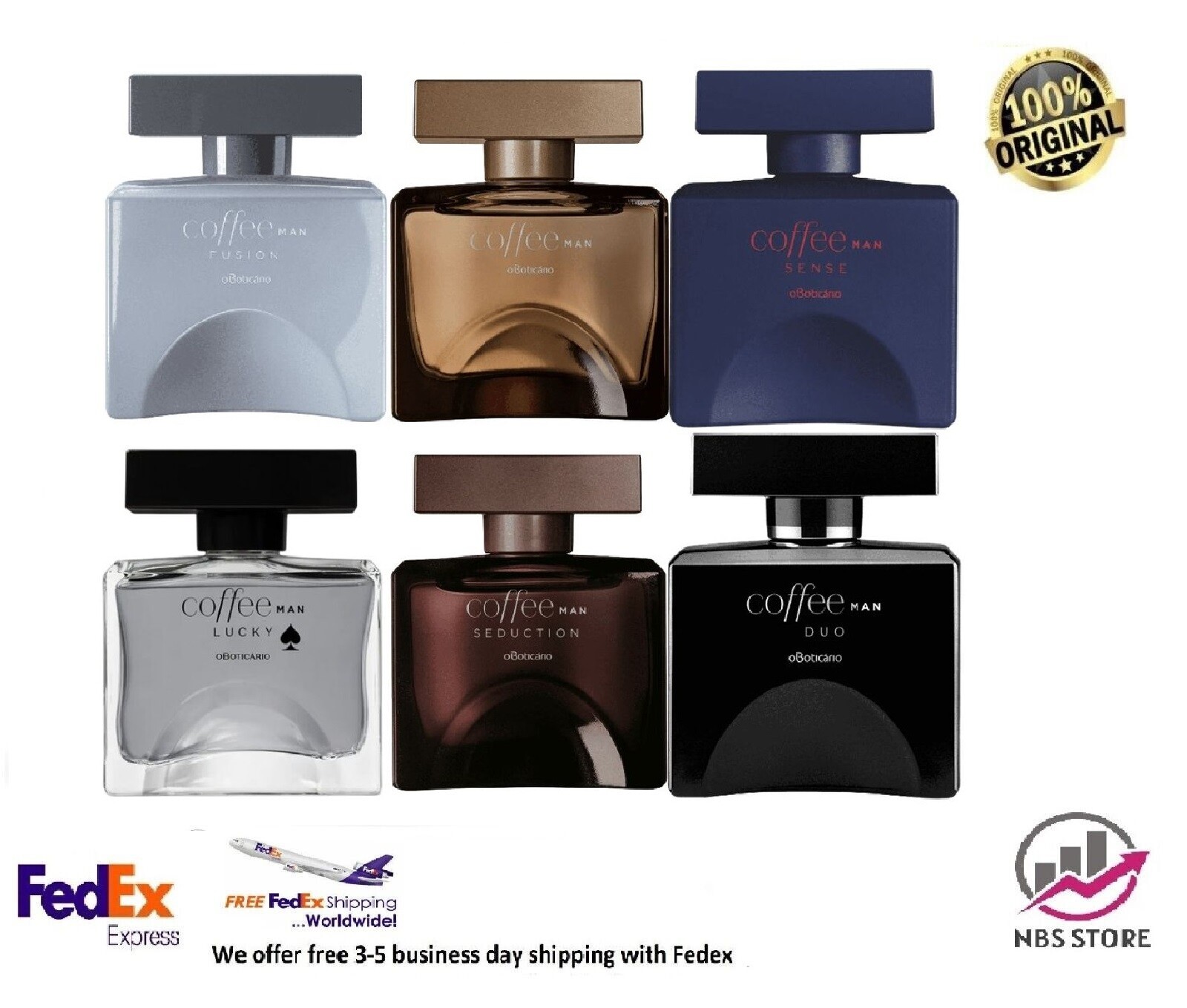 O Boticario - Coffee Man ANY Cologne Deodorant 100ml | eBay
