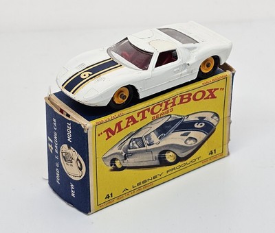 Matchbox Lesney   41c   Ford G.T. Racing car   1965    (ID#115)