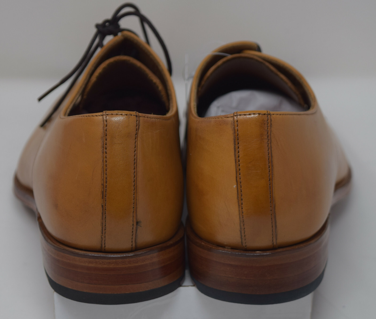 Pre-owned Grenson Toby Brogue Sn62 Mens Dress Shoes Tan Grain 11 Us In Brown