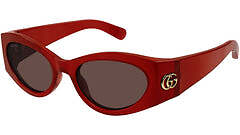GUCCI GUCCI GG1401S-003 BURGUNDY SUNGLASSES