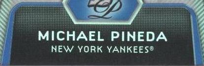 2012 Bowman Platinum - Michael Pineda #CES-MP
