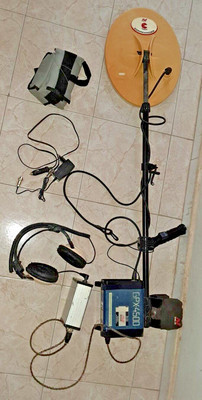 minelab gpx4500 metal detector with 1 coil mono 14"