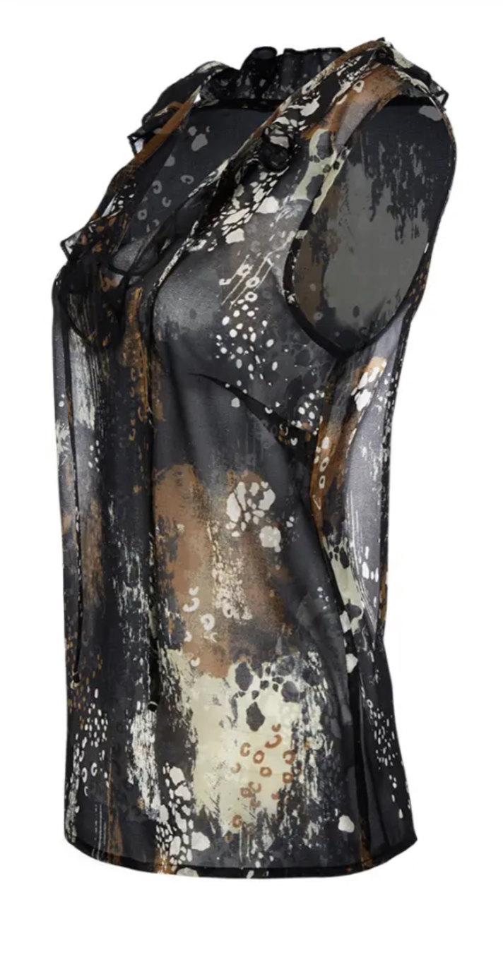 bibiy COLENNE TOP ブラック Buckle Halter Top Tencel Stripe Black – Fashion Brand Company