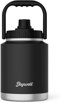 Skytel Insulated Water Bottle 64Oz Stainless Steel Water Bottle with Handle