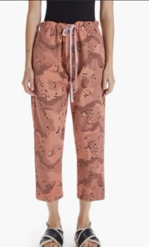 

Штаны до щиколотки Free People Mother The Catch All с грибным принтом Коралловый черный  НОВИНКА, Coral black, Mother The Catch All Ankle Pants