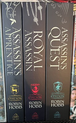 Robin Hobb Farseer Trilogy Illustrated Assassins Apprentice Signed