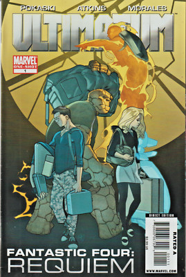 ULTIMATUM FANTASTIC FOUR : REQUIEM  ONE-SHOT  MARVEL  2009  NICE!!!