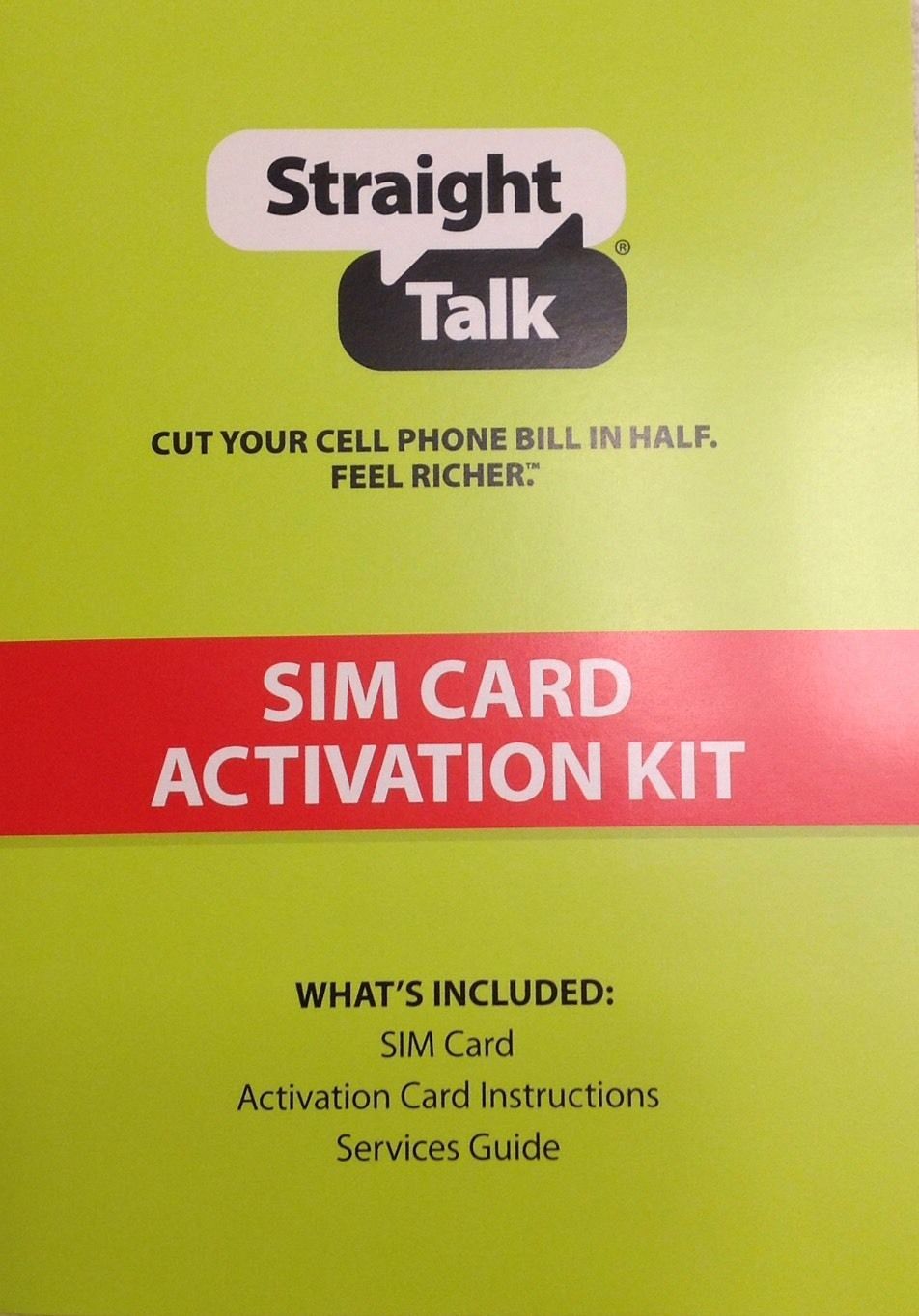 Straight Talk 4G SIM Card