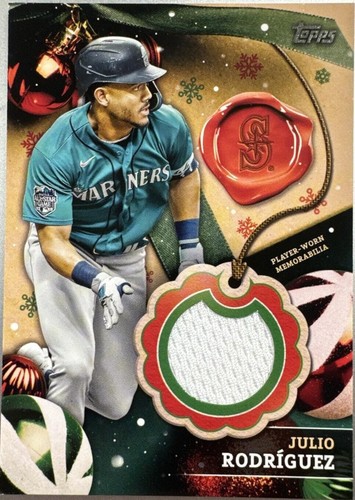 2024 Topps Holiday - Julio Rodriguez #HRC-JR