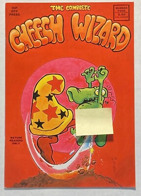 The Complete Cheech Wizard #4 Underground Comix 1987 Vaughn Bode