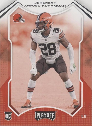 2021 Panini Playoff Jeremiah Owusu-Koramoah #266