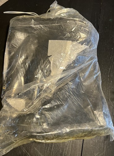 New Talon Trax Men’s Overboot 4-Buckle Black Rubber Waterproof Over Shoes