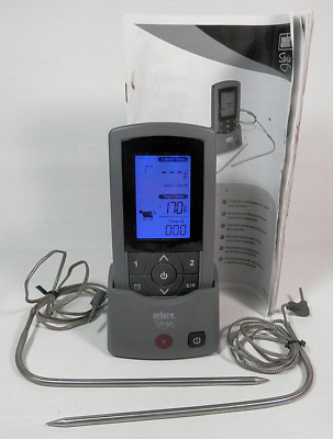 Weber 6741 Style Dual Probe Wireless Thermometer