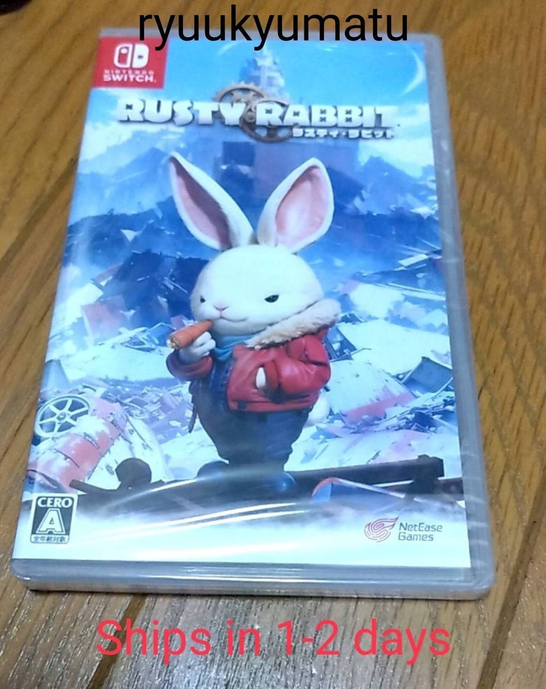 NEW Rusty Rabbit Nintendo Switch Physical disc ver | eBay