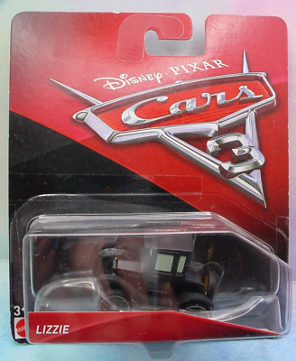 2017 Disney Pixar Cars 3 LIZZIE    black  1923 Ford Model T  TAPE