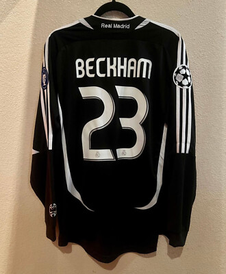 David beckham real madrid jersey on sale