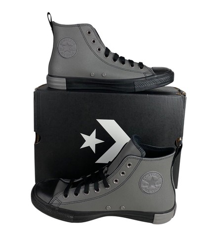 NEW Converse Chuck Taylor All Star Hi Tectuff Sharkskin Gray Mens Size 9 A09486C