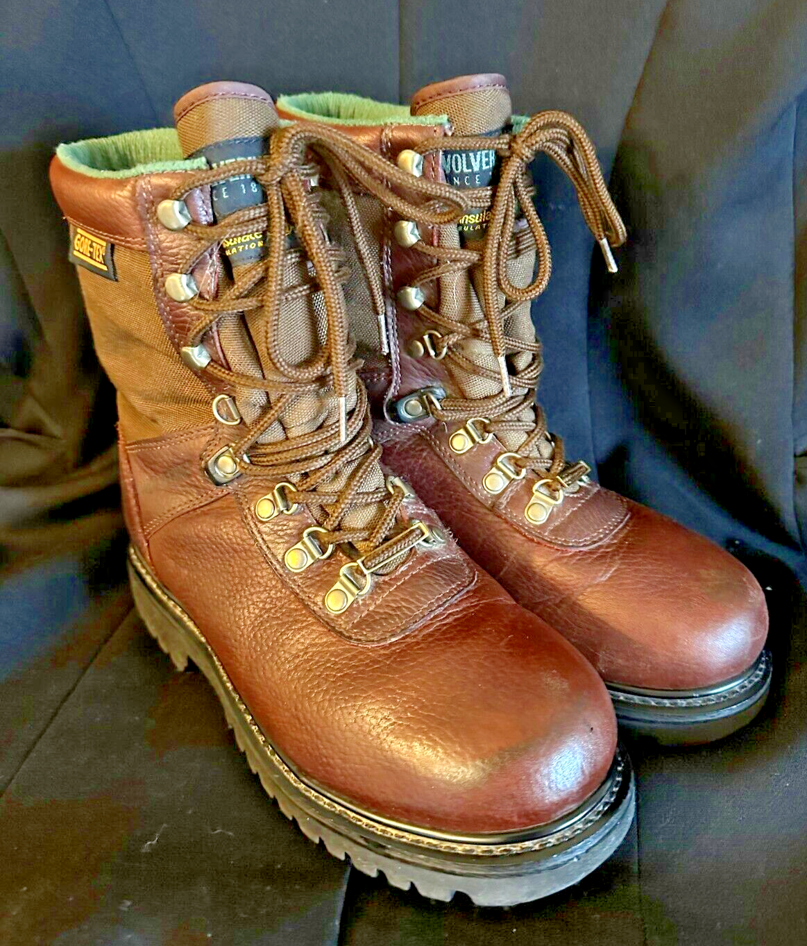 Thinsulate Brown Leather 03936 Mens 9