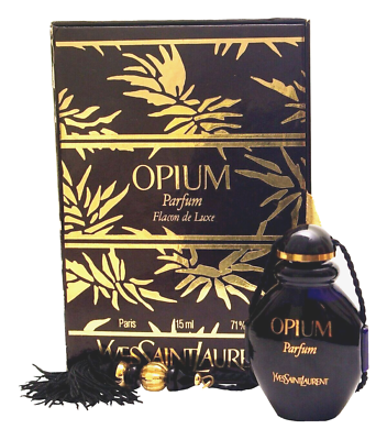 OPIUM YVES SAINT LAURENT YSL parfum FLACON DE LUXE 15ML1 2OZ