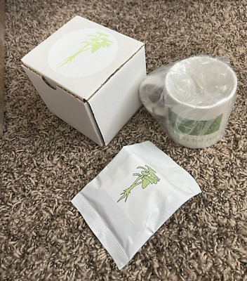 Resident Evil 4 Green Herb Capcom Store Tea Mug Code Veronica RE4 Press Kit NEW!