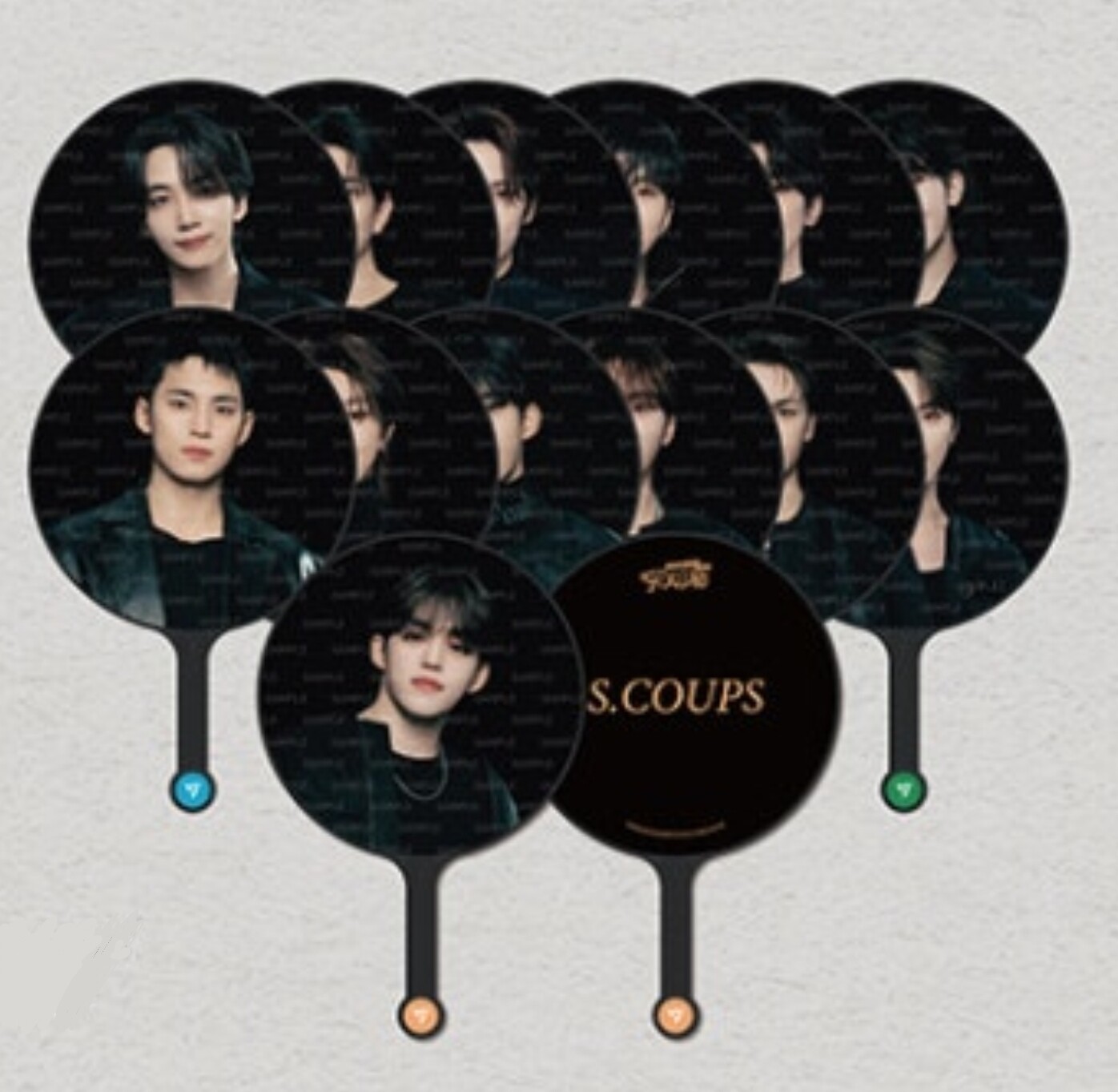 セブチ ドギョム DK うちわ RIGHT HERE 公式 イソクミン 未開封