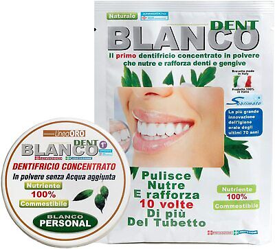 Blanco Dent Dentifricio Senza Fluoro in Polvere e Collutorio Natural Blancodent
