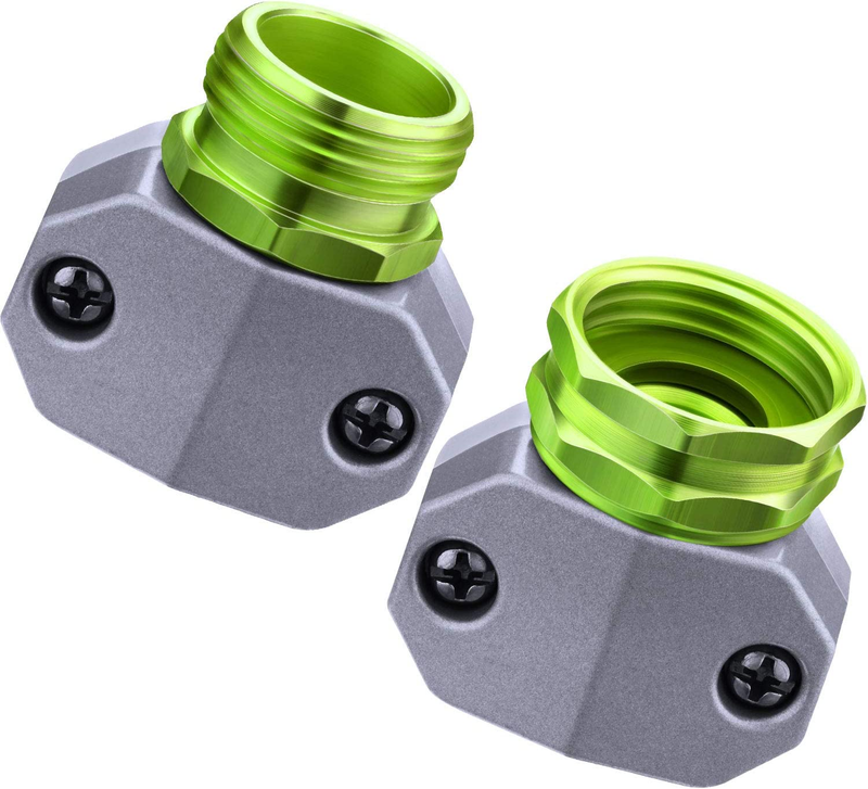 Connector Kit Water Hose Repair Fittings Aluminum Male Female Hose