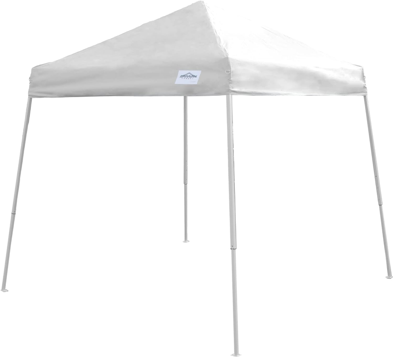 Cirrus Instant Slant Canopy Kit 8' X 8' White, 42.25 Sq. Ft of Shade, Slant Leg,