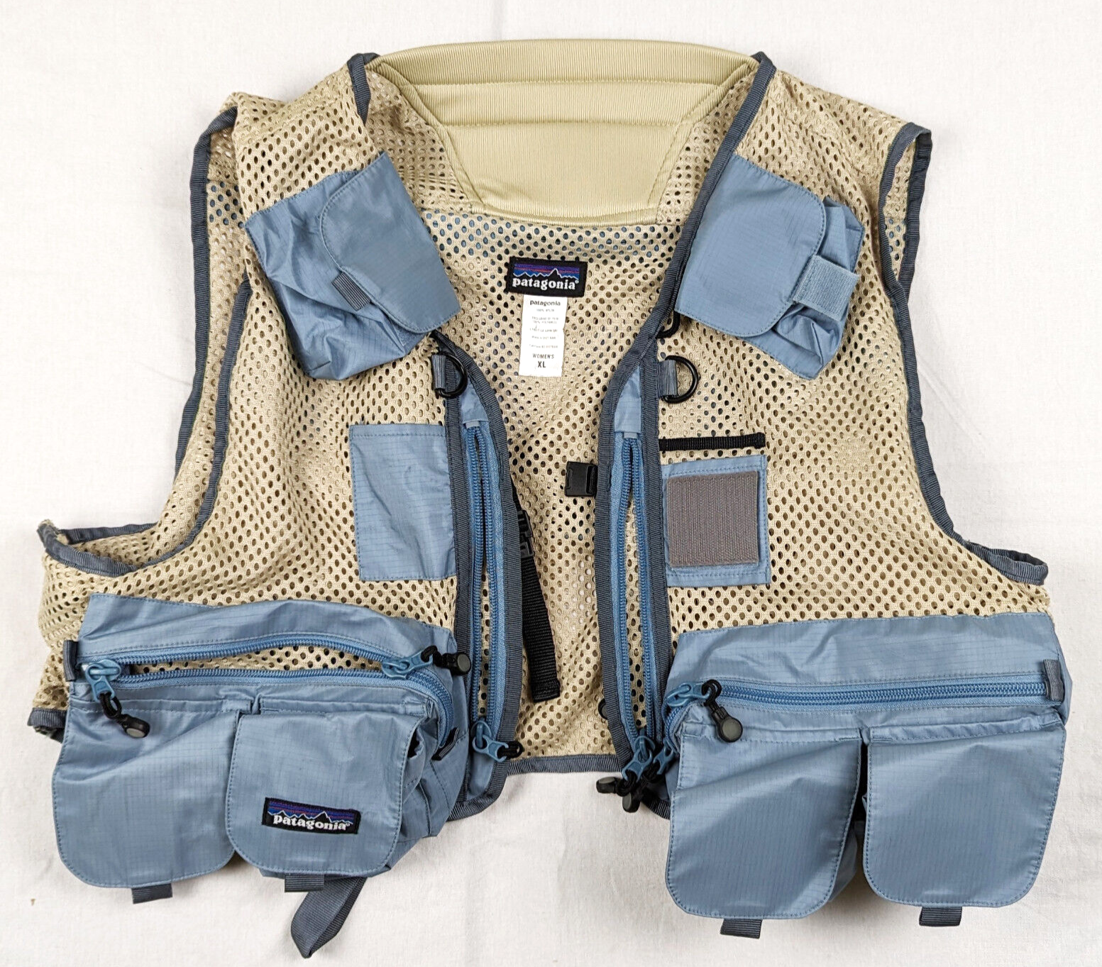 Vintage Patagonia Fly Fishing Mesh Master Vest Womens Size Vintage Patagonia Fly Fishing Mesh Master Vest Womens Size