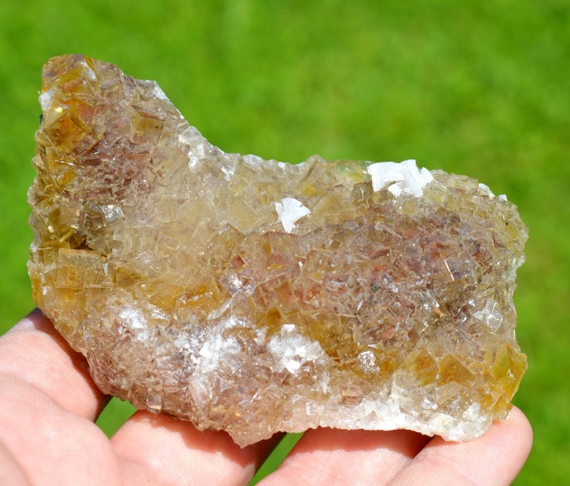 Fluorite & Dolomite 312 Grammes - Moscona Mine, Villabona, Asturias, Espagne