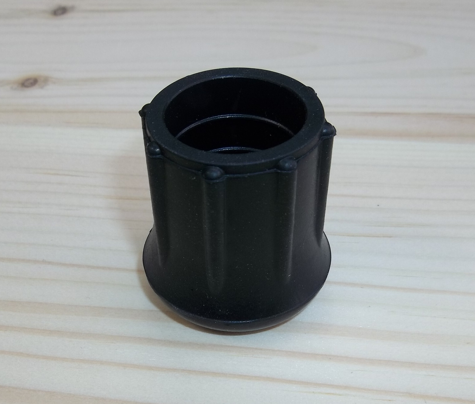 7/8" Heavy Duty Rubber Foot, Walking / Hiking Stick, Staff, Cane, Crutch, Tip