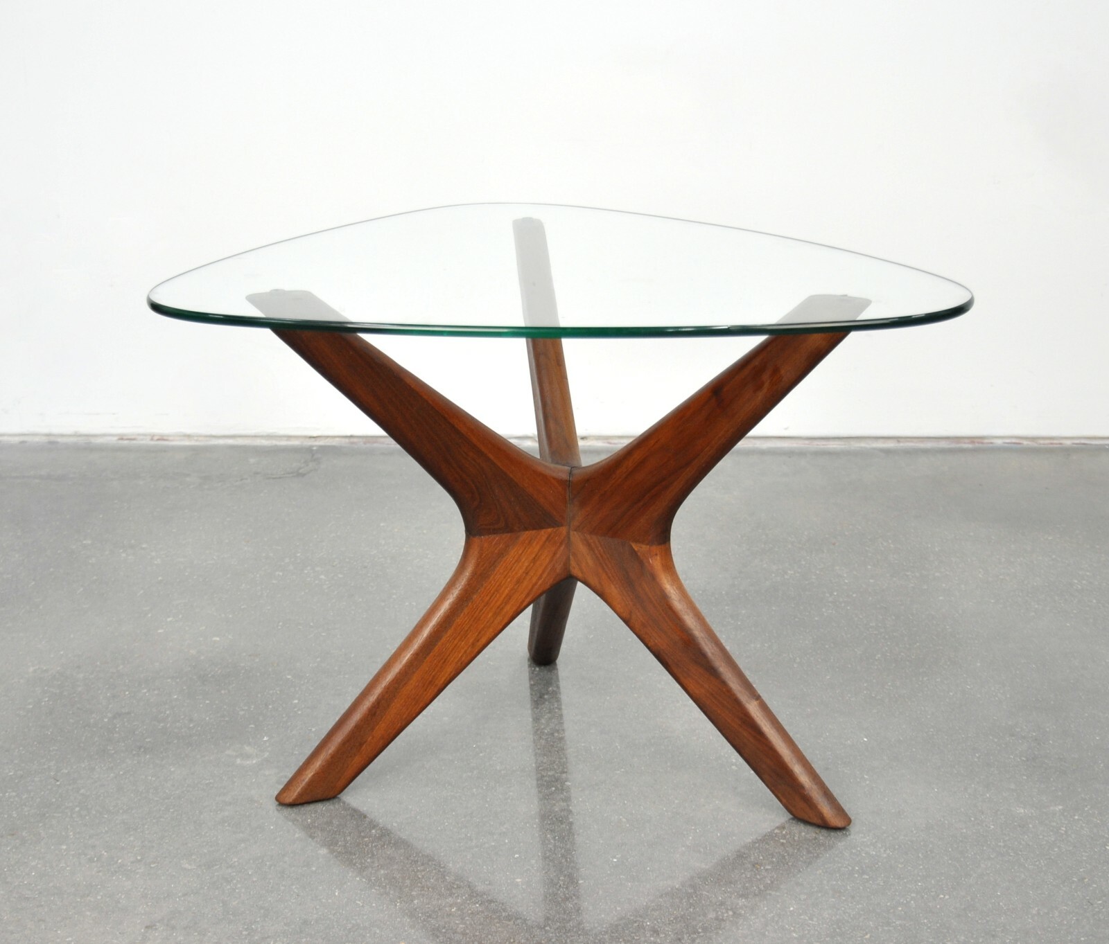 Adrian Pearsall Walnut Side End Table Mid-Century Modern Craft Associates 1950s