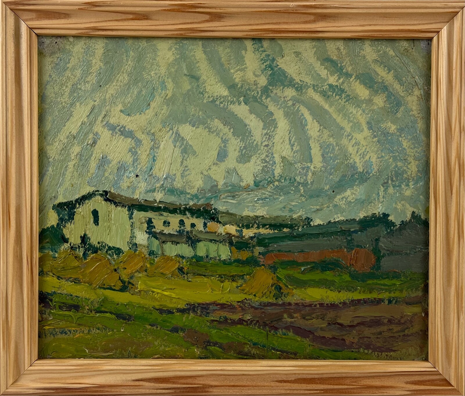 Oil Elisabeth Andrae 1876 - 1945 Henkenhagen at The Baltic