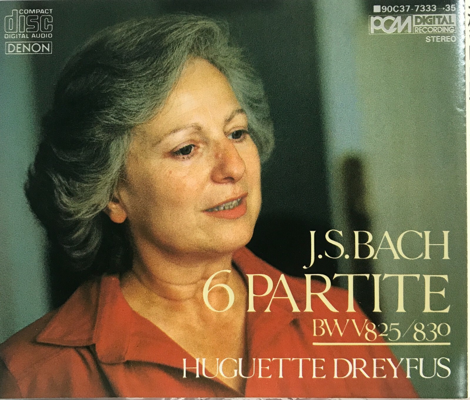 J. S. Bach : Huguette Dreyfus ‎– 6 Partite, BWV825 / 830 (3