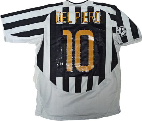 極美品！　02-03 Juventus Del Piero #10 LOTTO 2002-03 Juventus Home Shirt Del Piero #10 - 8/10 - (M)