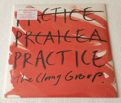 CLANG GROUP~PRACTICE~2016 UK 180g HEAVYWEIGHT VINYL LP + DOWNLOAD [NEW & SEALED]