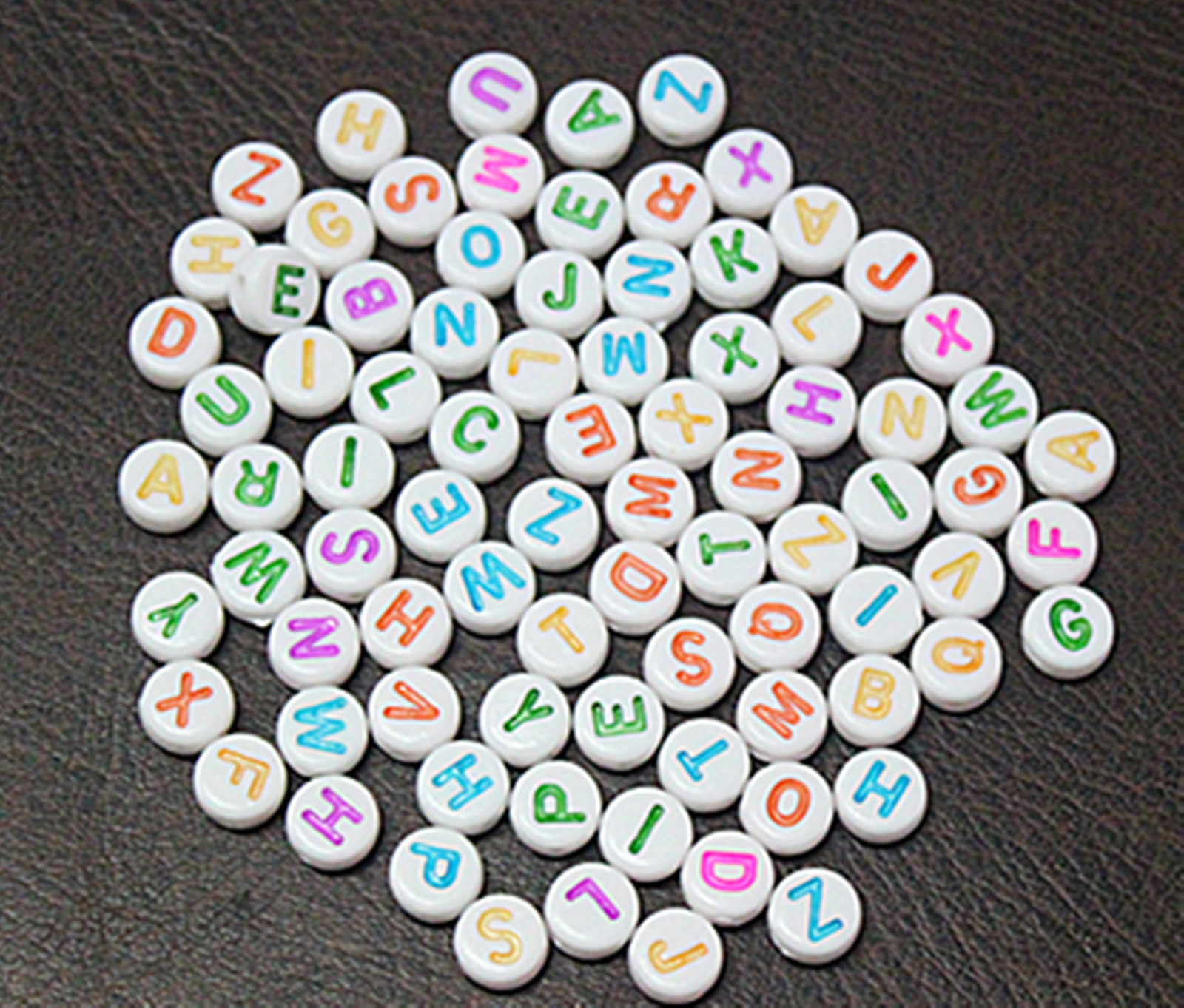 charms acrylic diy 100pc Beads bracelet kid  Rubber Alphabet Number  Bands Charms Loom eBay DIY For Letter