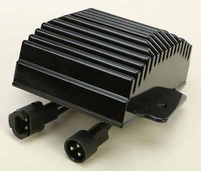 Cycle Electric Black Voltage Regulator Fits 08-10 Harley Softail CE-601-08