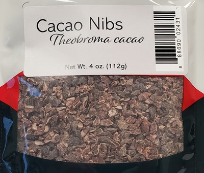 Brewers Best Organic Cacao (Cocoa) Nibs-4 oz.