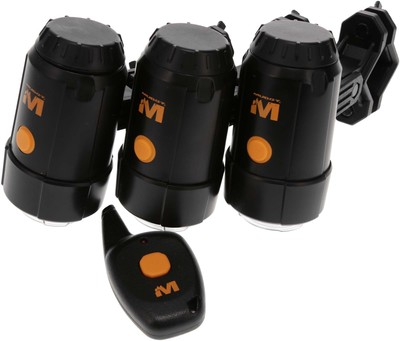Muddy Remote Beacon Illuminator, 3pk, Black, MUD-RBI-3PK