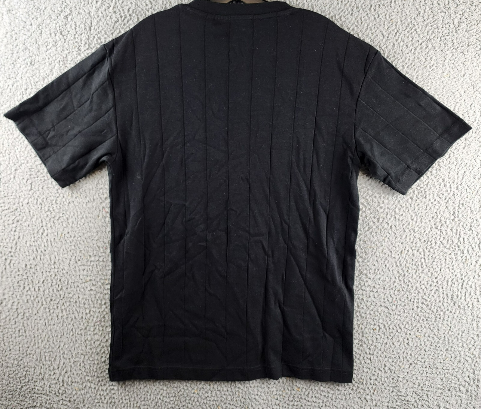 A.C. Milan Monochrome Graphic T-Shirt Men's S Black Crewneck Short Sleeve - Picture 12 of 16