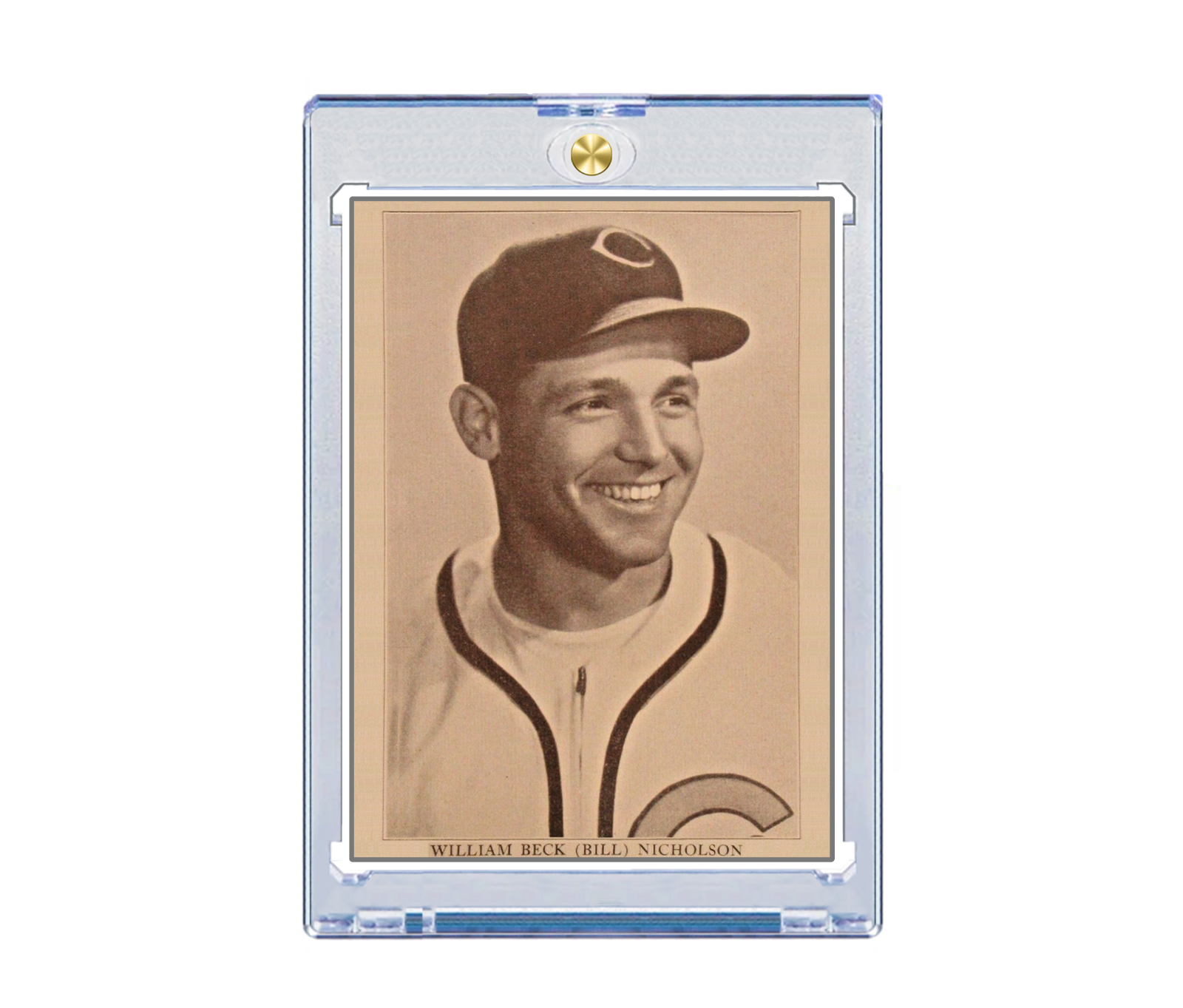 CF Magnetic Card Holder One Touch - 4" x 6"  BLACK BORDER Sports 4x6  Holder