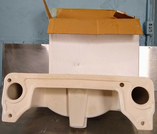 KOHLER 20" x 18" WALL MOUNT COMMERCIAL SINK withHOT & COLD FAUCET HOLES FREESHIP