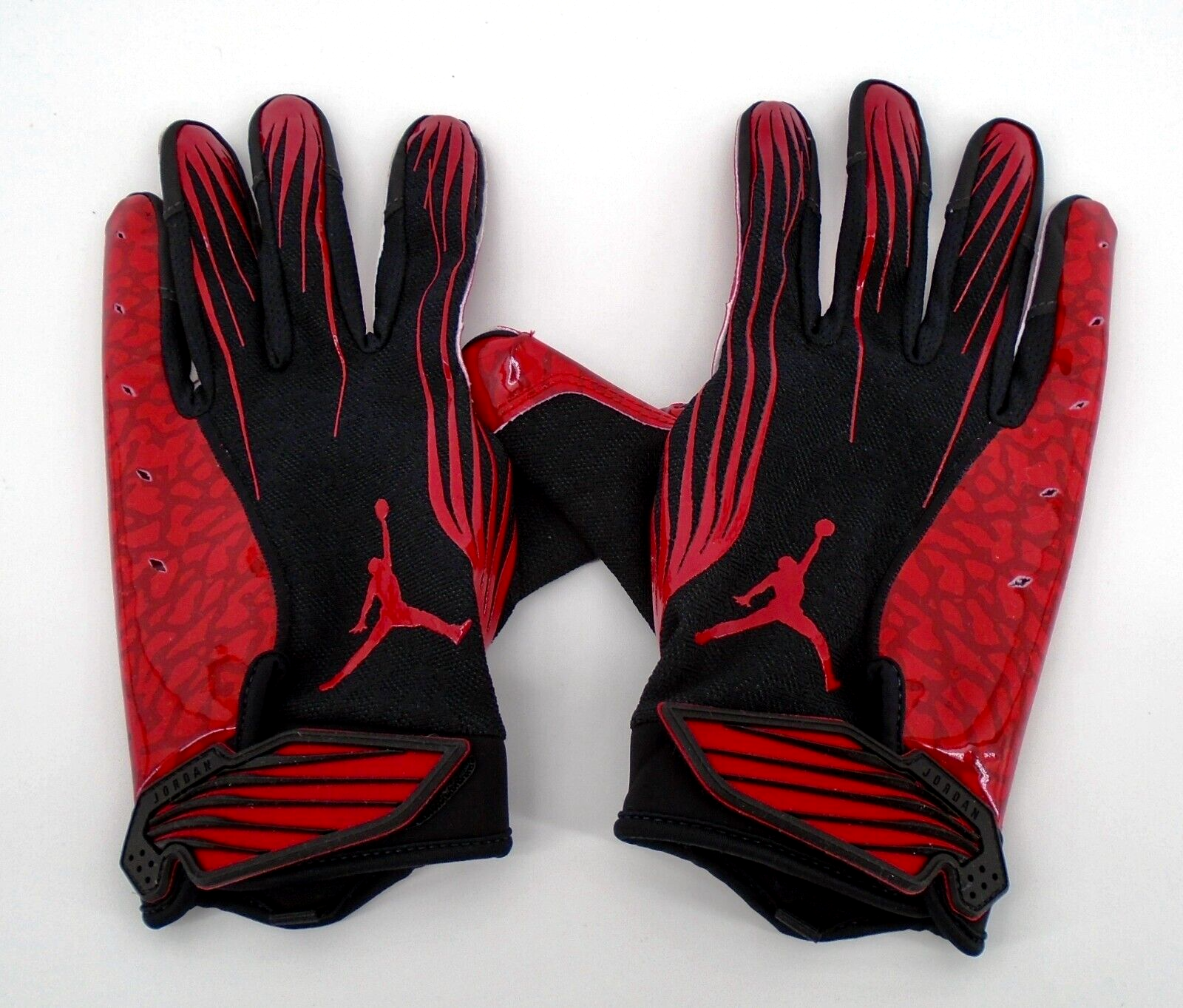 Nike Jordan Fly Lock Football Gloves Men's Large Black Nike Jordan Fly Lock Football Gloves Men's Large Black